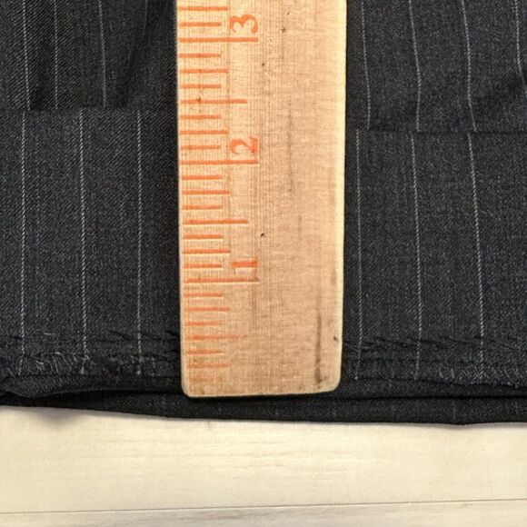 Brooks Brothers 1818 Fitzgerald Estarto Men 40S 36x28 Suit Wool Pinstripe Gray - Picture 15 of 16